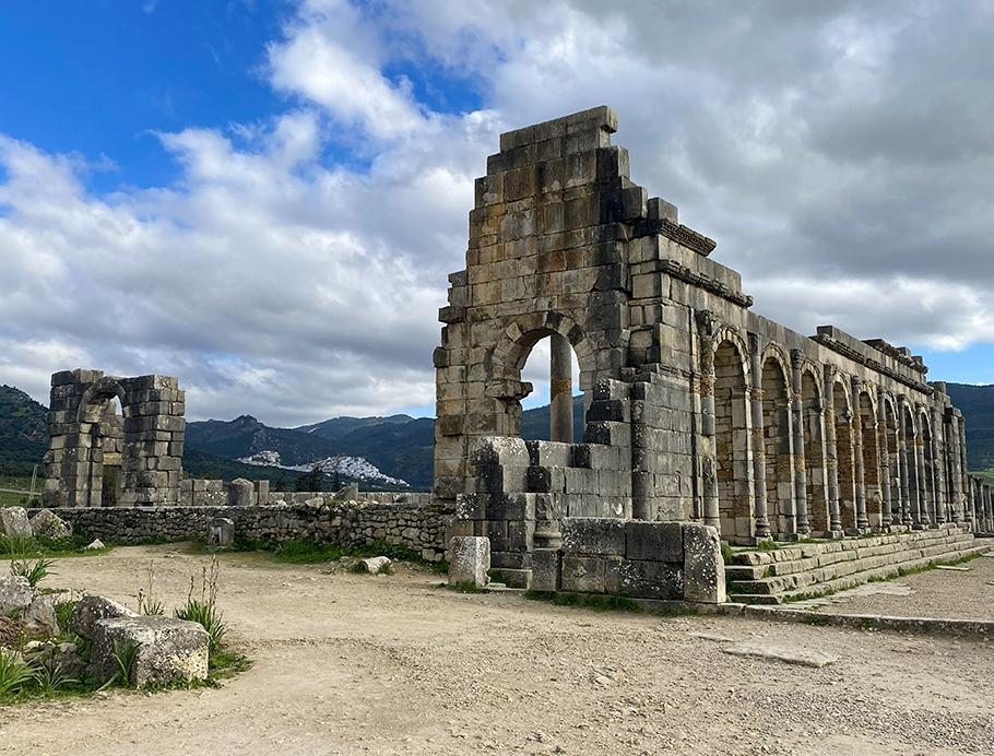 Volubilis, Morocco by James Atwell